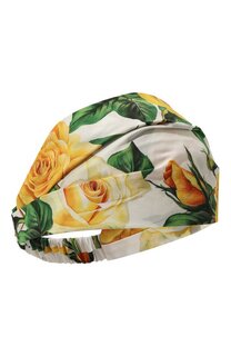 Хлопковая повязка на голову Dolce & Gabbana