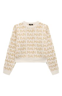 Пуловер из вискозы и шерсти Balmain