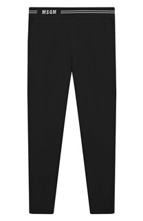 Хлопковые легинсы MSGM kids