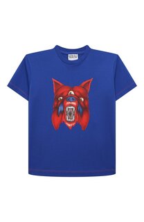 Хлопковая футболка Marcelo Burlon Kids of Milan