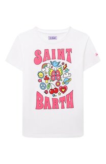 Хлопковая футболка MC2 Saint Barth