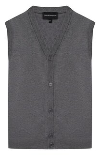 Хлопковый жилет Emporio Armani