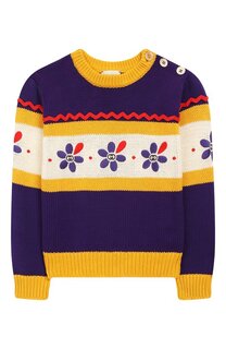 Хлопковый пуловер Gucci