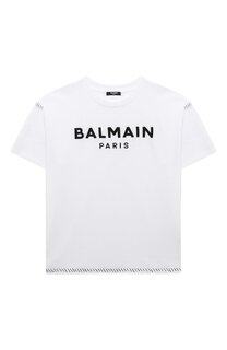 Хлопковая футболка Balmain