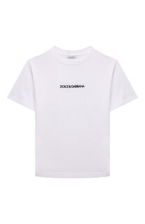 Хлопковая футболка Dolce & Gabbana