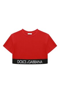 Хлопковая футболка Dolce & Gabbana