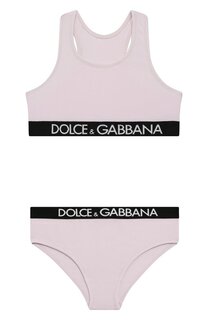 Комплекта из бра-топа и трусов Dolce & Gabbana