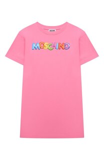 Хлопковое платье Moschino