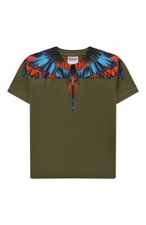 Хлопковая футболка Marcelo Burlon Kids of Milan