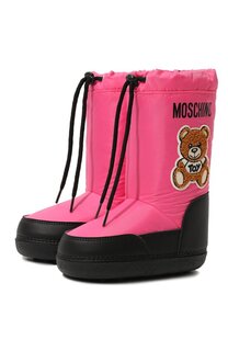 Утепленные сапоги Moschino