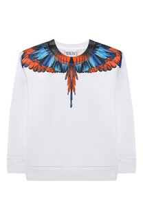 Хлопковый свитшот Marcelo Burlon Kids of Milan