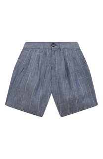 Льняные шорты Emporio Armani