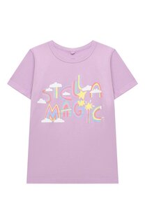 Хлопковая футболка Stella McCartney