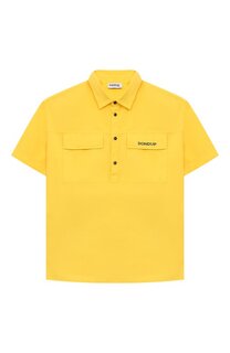 Хлопковая рубашка Dondup Kids