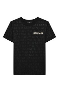 Хлопковая футболка Balmain