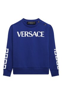 Хлопковый свитшот Versace