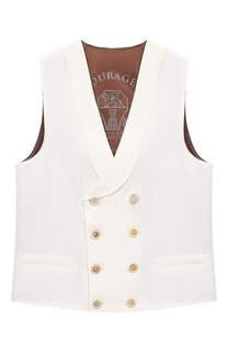 Льняной жилет Brunello Cucinelli