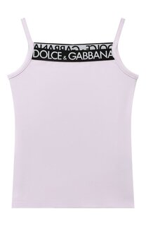 Хлопковая майка Dolce & Gabbana