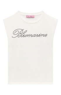 Хлопковая футболка Blumarine