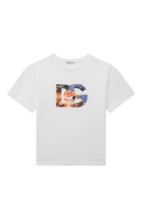 Хлопковая футболка Dolce & Gabbana