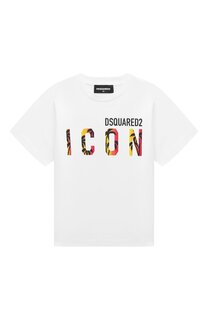 Хлопковая футболка Dsquared2