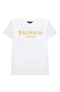 Хлопковая футболка Balmain