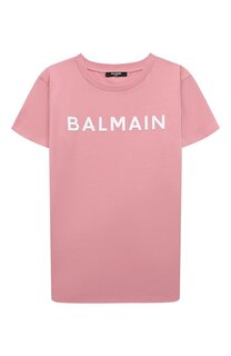 Хлопковая футболка Balmain