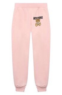 Хлопковые джоггеры Moschino