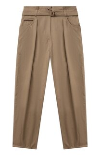 Хлопковые брюки Brunello Cucinelli