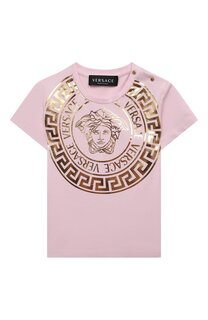 Хлопковая футболка Versace