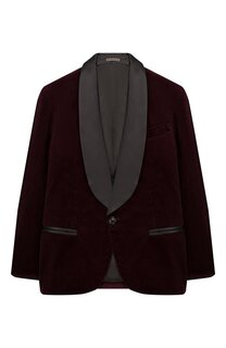 Хлопковый пиджак Brunello Cucinelli