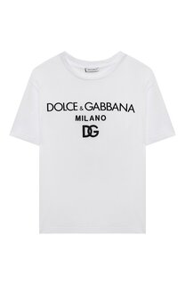 Хлопковая футболка Dolce & Gabbana