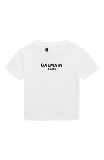 Хлопковая футболка Balmain