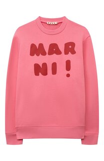 Хлопковый свитшот Marni