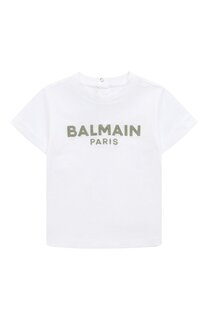 Хлопковая футболка Balmain