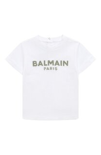 Хлопковая футболка Balmain