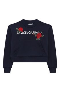 Хлопковый свитшот Dolce & Gabbana