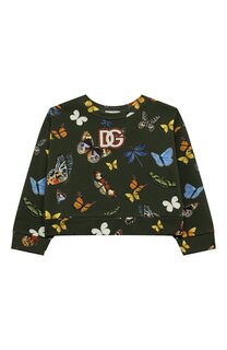 Укороченный свитшот Dolce & Gabbana