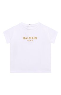 Хлопковая футболка Balmain