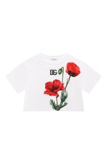 Укороченная футболка Dolce & Gabbana