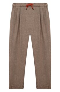Шерстяные брюки Brunello Cucinelli