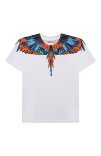 Хлопковая футболка Marcelo Burlon Kids of Milan