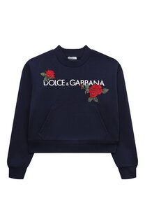 Хлопковый свитшот Dolce & Gabbana