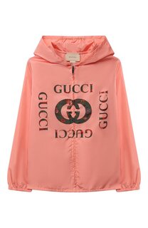 Ветровка с капюшоном Gucci