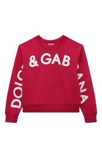 Хлопковый свитшот Dolce & Gabbana