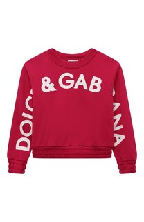 Хлопковый свитшот Dolce & Gabbana