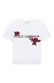 Хлопковая футболка Dolce & Gabbana