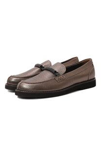 Кожаные лоферы Brunello Cucinelli