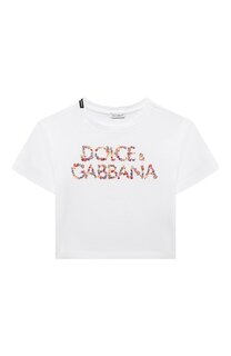 Хлопковая футболка Dolce & Gabbana