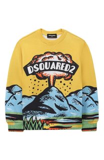 Хлопковый свитшот Dsquared2